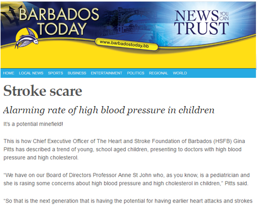 Stroke scare - Alarming rate of high blood pressure in children
