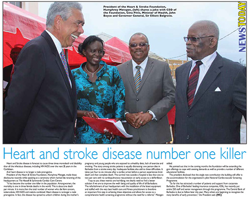 Heart and Stroke disease number one killer