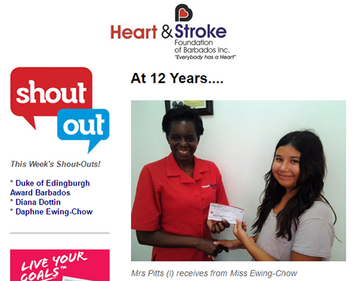 Twelve year Old Donates