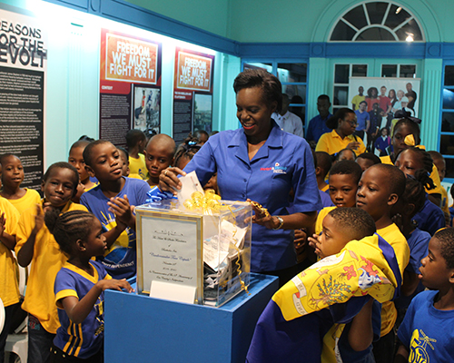 Time Capsule Presented to Museum